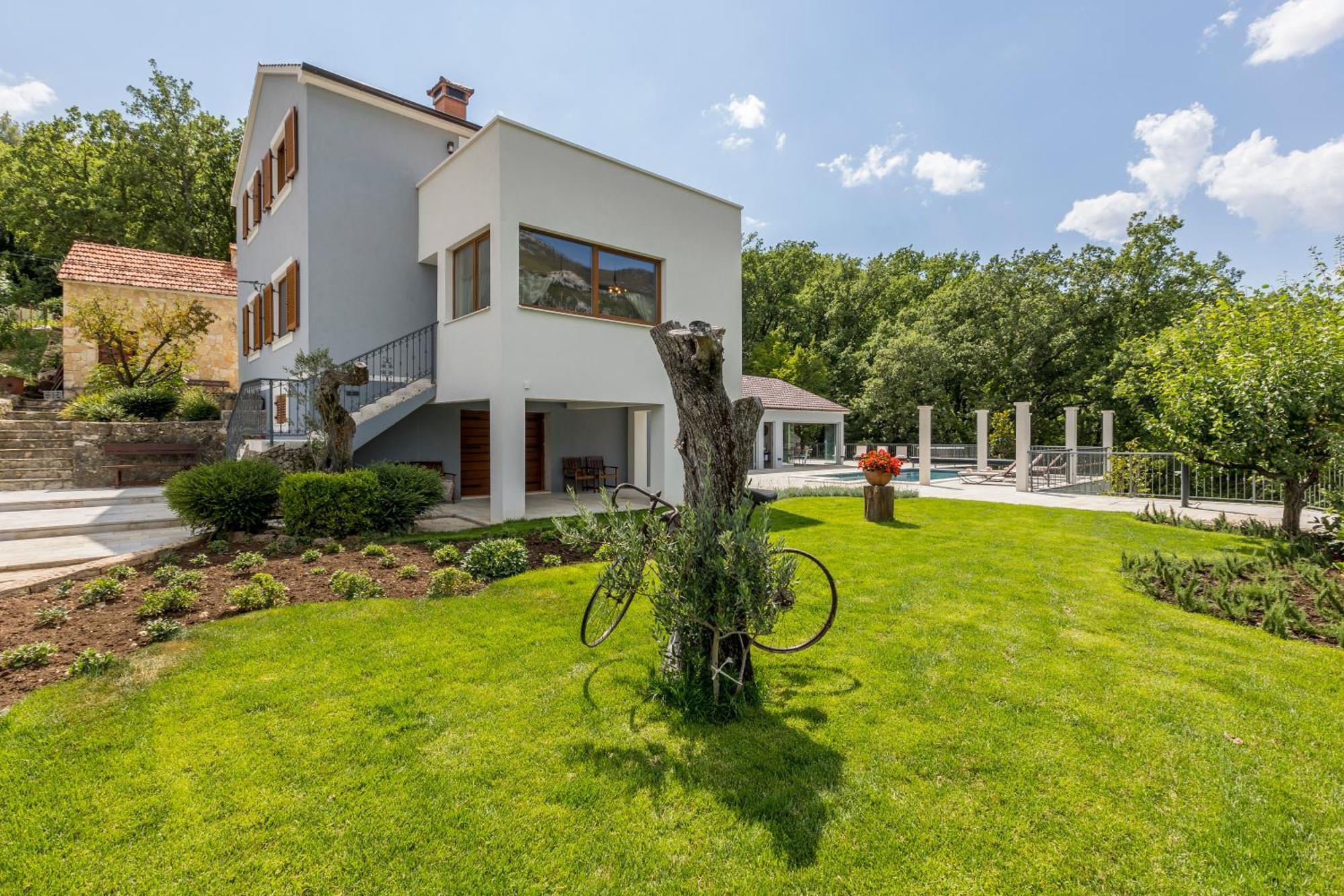 Villa Grey Stone Gata Bagian luar foto